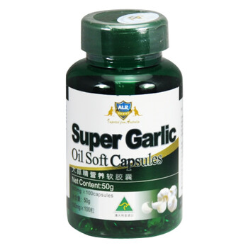 澳罗拉大蒜精营养软胶囊 50g(500mg/粒×100粒/瓶)