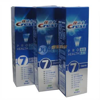 佳洁士健康专家牙龈护理牙膏90克 绿茶薄荷(6支装）