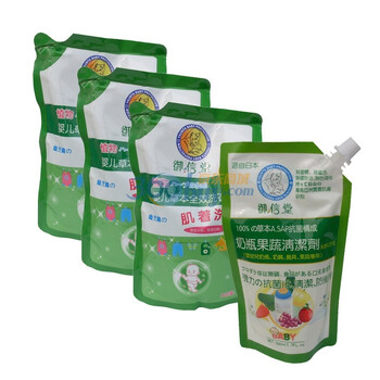 御信堂婴儿奶瓶果蔬清洁剂300ml+御信堂婴儿草本除菌洗衣液1000ml*3袋