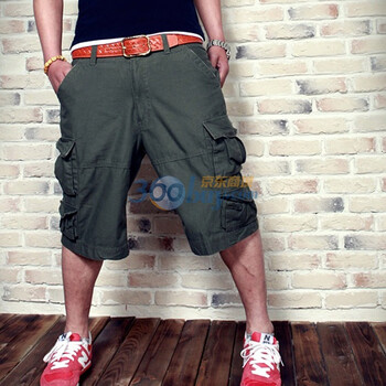 好衣府男装 纯棉<em>工装短裤 夏季</em>运动<em>男士</em>休闲裤