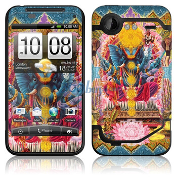 ideaSkin HTC Incredible S / G11 / 惊艳 / S710e 象神犍尼萨 外壳保护套皮贴膜 ENDAVC722081