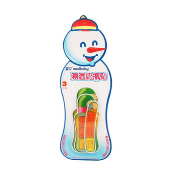 蓝贝测温奶瓶贴