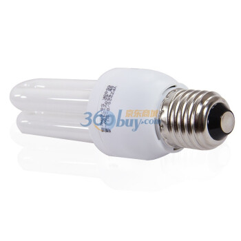 欧普节能灯2U-8W-E27日光色3支装