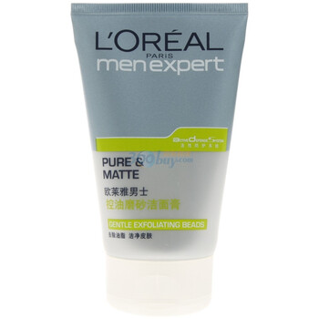 LOREAL PARIS巴黎欧莱雅男士控油磨砂洁面膏 100ml