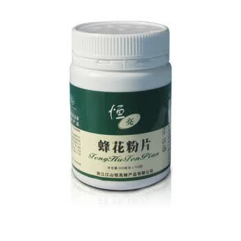 恒亮 蜂花粉片100丸