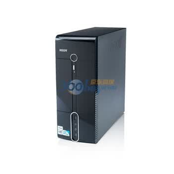 七喜（HEDY）悦祺1000（雅典黑）台式主机（AMD Sempron 130/2G/500G/DVD/键鼠/小机箱）黑色