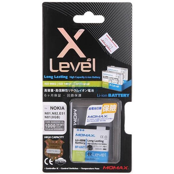 摩米士(MOMAX)诺基亚BP-6MT电池 适用诺基亚N81/N82/E51/N810/6720手机