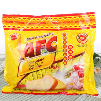 AFC巧克力涂层白脱饼260g