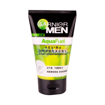 GARNIER卡尼尔男士动能保湿泡沫洁面乳100ml