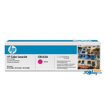 惠普（HP）LaserJet CB543A 红色硒鼓（适用 Color LaserJet CP1215 1515n 1518ni）
