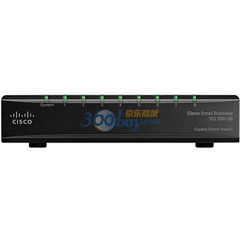 思科（Cisco）SG200-08（SLM2008T）千兆智能网管交换机
