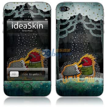 ideaSkin iPhone 4 钢琴师 手机外壳保护套皮贴膜 CJKC882109