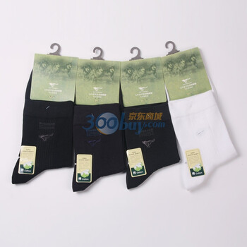 七匹狼SEPTWOLVES男士休闲棉质薄款中统袜 6双装颜色随机发 均码