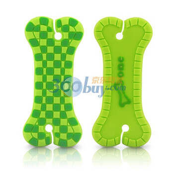 Bone 方格耳机绕线器 绿色