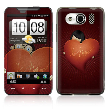 ideaSkin HTC T9199 / Z510D / 双擎/双擎S 恋爱男女 机身贴膜 保护膜 皮肤 BDFA750477