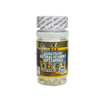 康纽莱天然维生素E软胶囊100粒