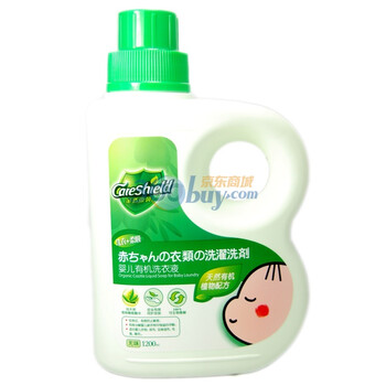 金盾康馨 婴儿有机洗衣液(洗衣+柔顺)1.2L*2（无味）清洁用品