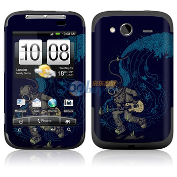ideaSkin HTC Wildfire S(G13) 皮肤 我为吉他狂 手机外壳保护套皮贴膜 ENDAXC081933