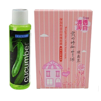 真丽斯黄瓜水+保加利亚白玫瑰面膜 【180ml+25ml 5片装】