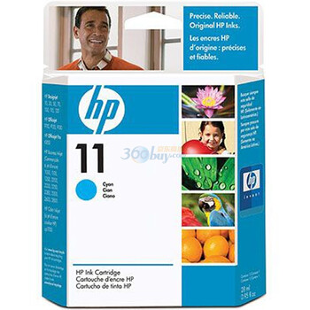 惠普（HP）11号 青色墨盒（C4836A）（适用HP Officejet Pro K850 K850dtn Color Inkjet cp1700系列）