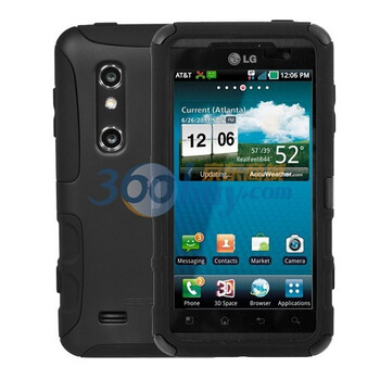 SEIDIO Atcive 保护壳 Thrill 4G/Optimus 3D/P920通用 亚光黑
