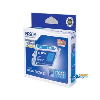爱普生（Epson）T0842 青色墨盒（适用MEphoto20）