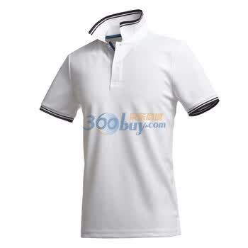 Giordano佐丹奴 Polo 男速干撞色边珠地修身Polo 01011111 白色 S