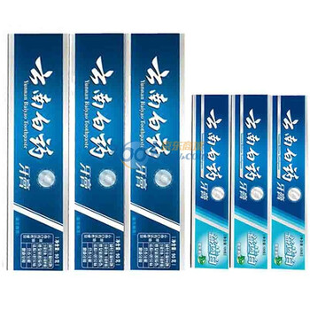 云南白药留兰牙膏90g*3 加赠 云南白药益齿白牙膏30g*3