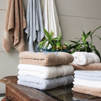 优点毛巾 美国匹马棉三件套 米白 - 京东历史价