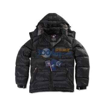 FYNEX 2011新款冬装 欧美潮男中长款羽绒服90%绒三色可选FQ528黑色180/XXL