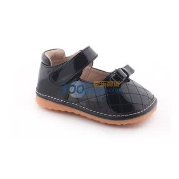 小蓝羊 叫叫鞋 秋款新品 女童鞋 SQ-A61001 黑色 24