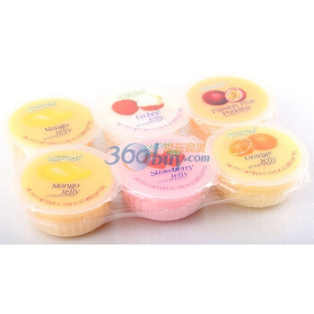马来西亚 COCON可康牌 多口味果冻(含椰果)袋装 80g*6杯