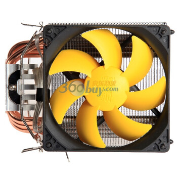 超频三（pccooler）黄海豪华版 多平台CPU散热器 S90F 适用于AM3/AM2+/AM2 LGA1366/1155/1156/775