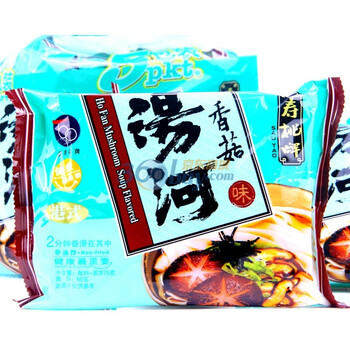 香港寿桃牌 香菇味汤河粉 375g（75gx5小包） 共3袋（15包）