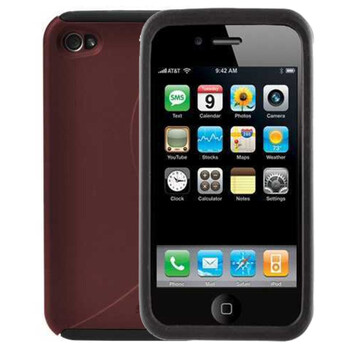 SEIDIO Active 保护壳 iPhone 4 专用 深酒红