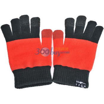 触客（Touch Tec）（柔暖系列）ZZ05-L 黑色 触摸屏手套 适用于触摸屏产品