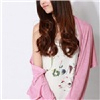 乐为披肩女士夏季多功能防晒披肩围巾小外套开衫L12FG101 粉红 均码