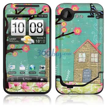 ideaSkin HTC Incredible S / G11 / 惊艳 / S710e 皮肤 梦之家 外壳保护套皮贴膜 DAVD012141