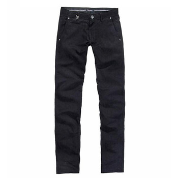 汤尼俊士(TONYJEANS)人气贡缎斜插袋休闲裤1210300090-99 黑色 90