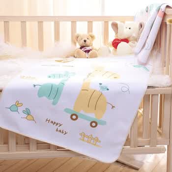 【小素材】宝宝尿垫 隔尿垫 隔尿床垫 防漏 婴儿用品 1318 可爱黄 均码