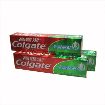 高露洁全面防蛀牙膏(超爽冰凉薄荷)250g （3支装）
