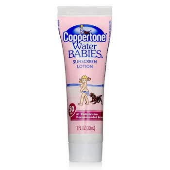 Coppertone水宝宝水嫩防晒乳SPF50 30ml*2