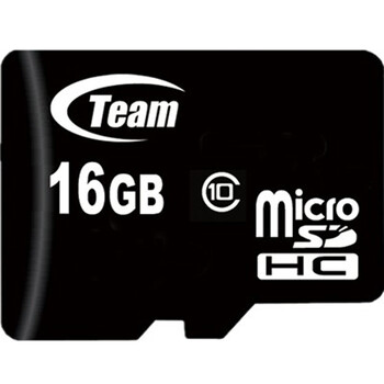 十铨科技（Team）16GB Class10 TF（microSD）存储卡（TG016G0MC28C）含读卡器