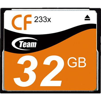 十铨科技（Team）32GB 233X CF存储卡（TG032G2NCFJX）