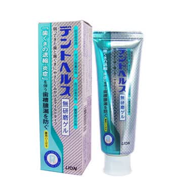 狮王DENT HEALTH牙周护理啫喱牙膏(无摩擦剂)85g
