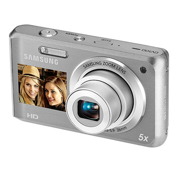 三星（SAMSUNG） DV100 双屏相机（银色）