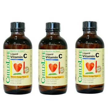 美国进口ChildLife维生素C营养液 维生素C 3瓶