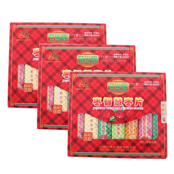 好想你枣智慧多种口味378g混装枣片*3