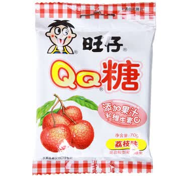 旺仔QQ糖荔枝味70g*10