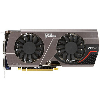 微星（msi）N570GTX Twin Frozr III Power Edition/OC 770/4000MHz 1280MB/320bit DDR5 PCI-E显卡